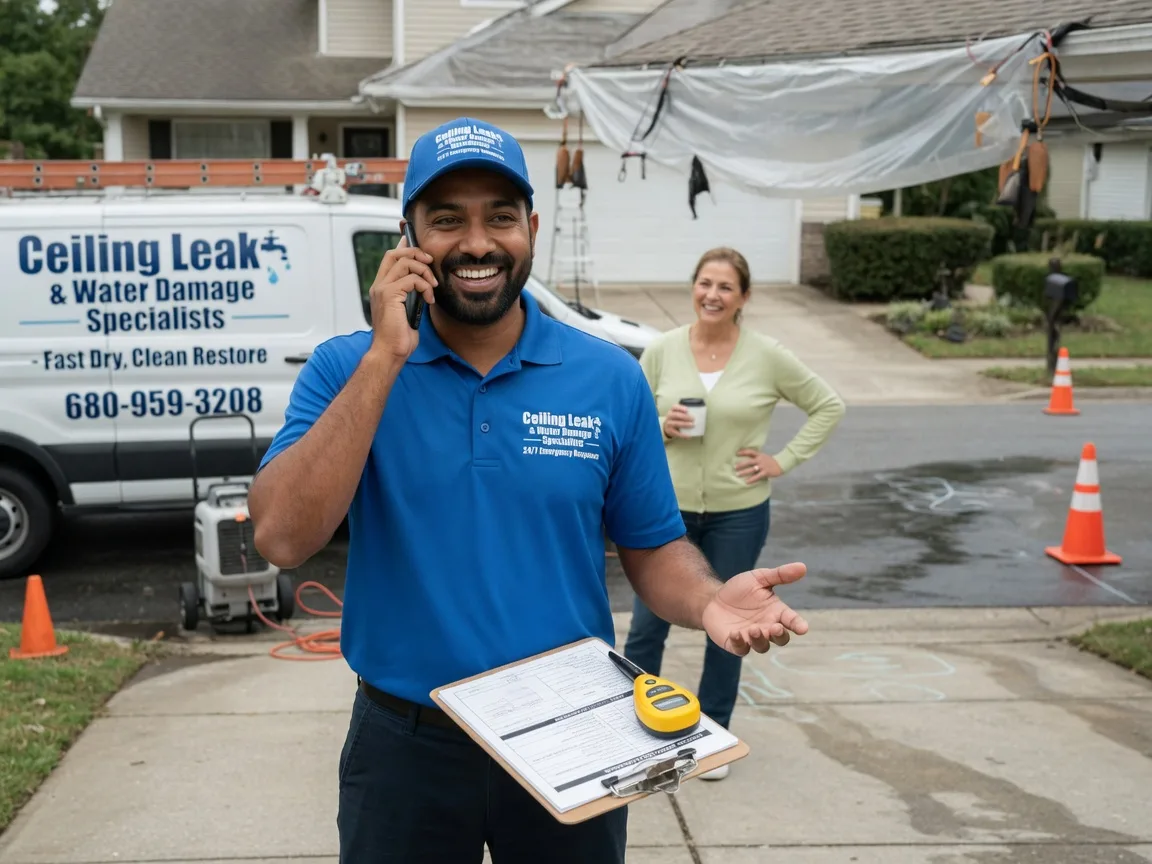 Ceiling Leak Cleanup Grass Valley, OR FAQs